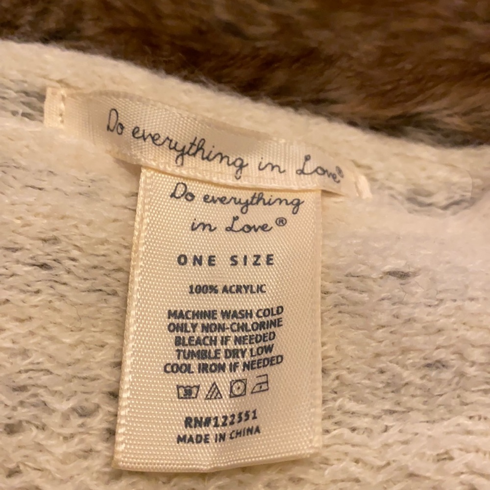 Anthropology poncho